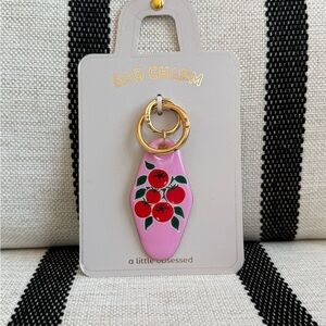 NWT | Retro Motel Key Tomato Bag Charm
